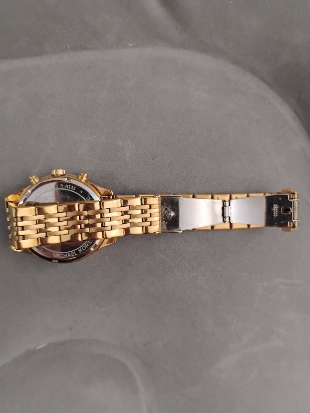 Michael Kors Gold-Tone Stainless Steel Men's Watch Bracelet